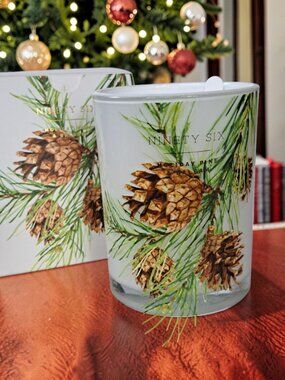 Ninety Six Holiday Pine & Balsam Scented Candle 8.5oz Christmas Tree Candle